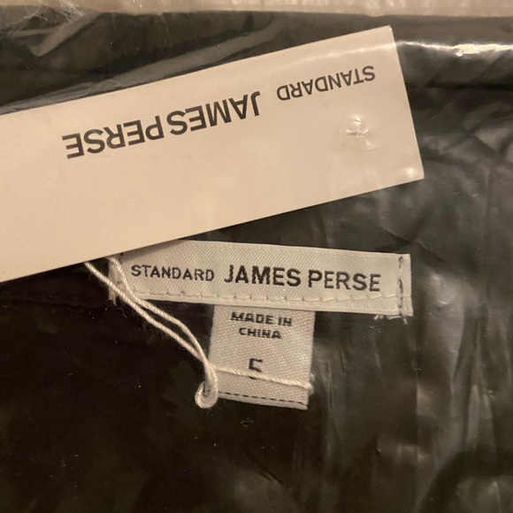 James Perse Black Casual Button Down Shirt - Picture 4 of 7